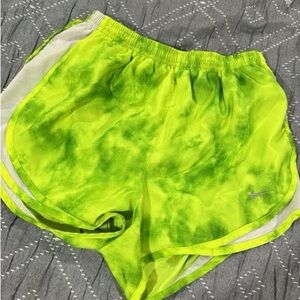 Nike Women's Bright Lime Athletic Shorts
